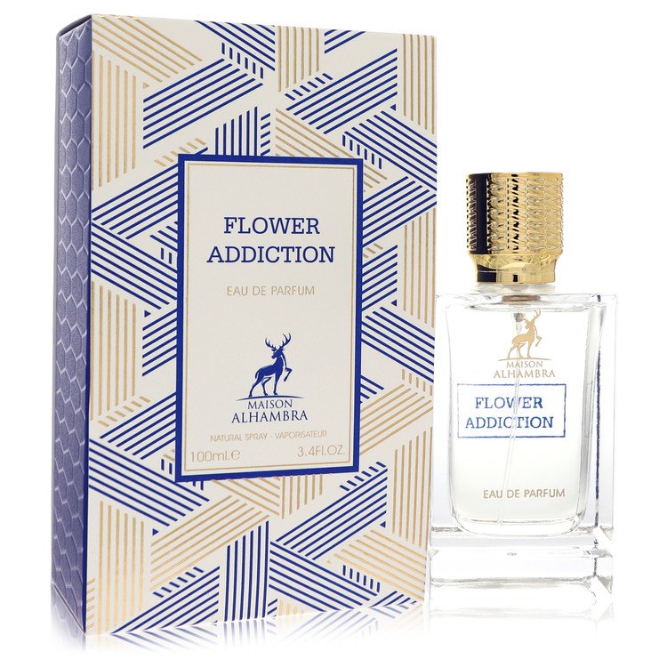 Narcotic Flower By Maison Alhambra Eau De Parfum Spray 3.4 Oz For Women