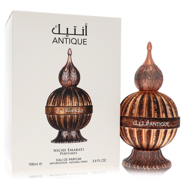 Niche Emarati Antique By Lattafa Eau De Parfum Spray (Unisex) 3.4 Oz For Women