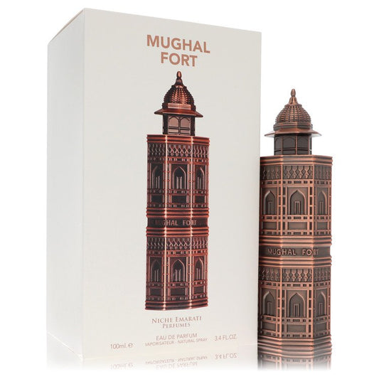 Niche Emarati Mughal Fort By Lattafa Eau De Parfum Spray (Unisex) 3.4 Oz For Women