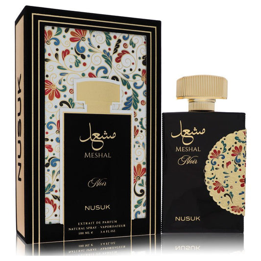 Nusuk Meshal Noir By Nusuk Extrait De Parfum Spray (Unisex) 3.4 Oz For Men