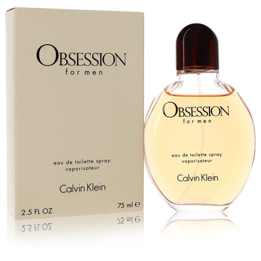 Obsession By Calvin Klein Eau De Toilette Spray 2.5 Oz For Men