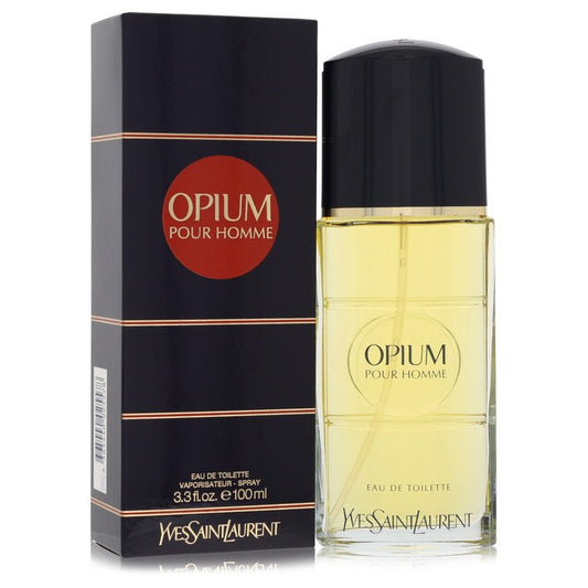 Opium By Yves Saint Laurent Eau De Toilette Spray 3.3 Oz For Men