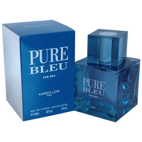 Pure Bleu By Karen Low 3.4 Fl.Oz. EDT Spray For Men
