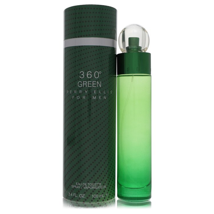 Perry Ellis 360 Green By Perry Ellis Eau De Toilette Spray 3.4 Oz For Men