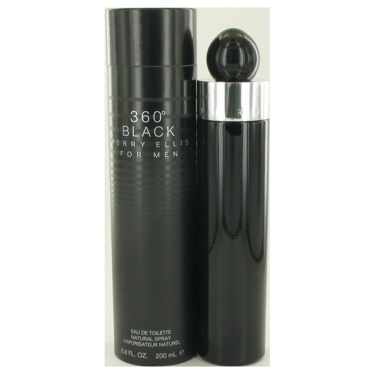 Perry Ellis 360 Black By Perry Ellis Eau De Toilette Spray 6.8 Oz For Men