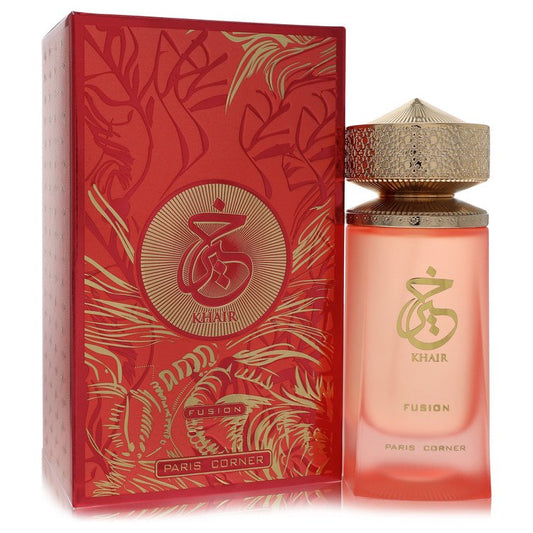 Paris Corner Khair Fusion By Paris Corner Eau De Parfum Spray (Unisex) 3.4 Oz For Men