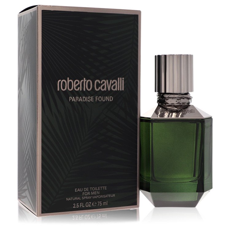 Paradise Found By Roberto Cavalli Eau De Toilette Spray 2.5 Oz For Men