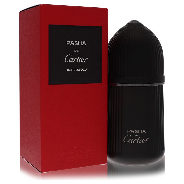 Pasha De Cartier Noire Absolu By Cartier Parfum Spray 3.3 Oz For Men
