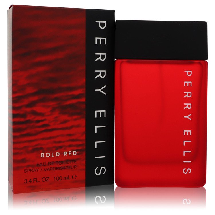 Perry Ellis Bold Red By Perry Ellis Eau De Toilette Spray 3.4 Oz For Men
