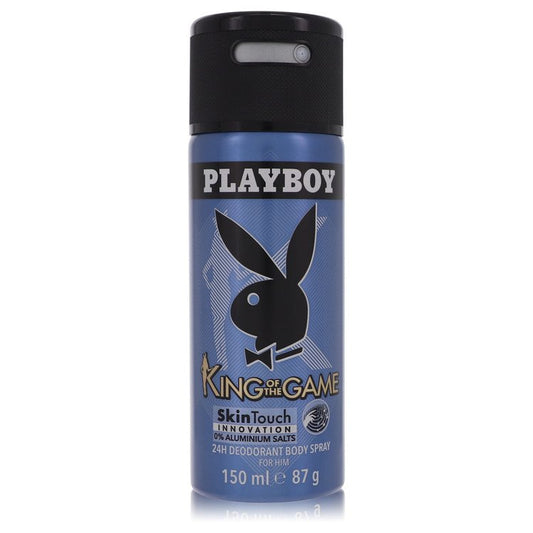 Playboy King Of The Game By Playboy Deodorant Spray 5 Oz For Men