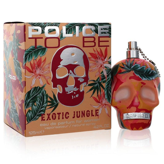 Police To Be Exotic Jungle By Police Colognes Eau De Parfum Spray 4.2 Oz For Women