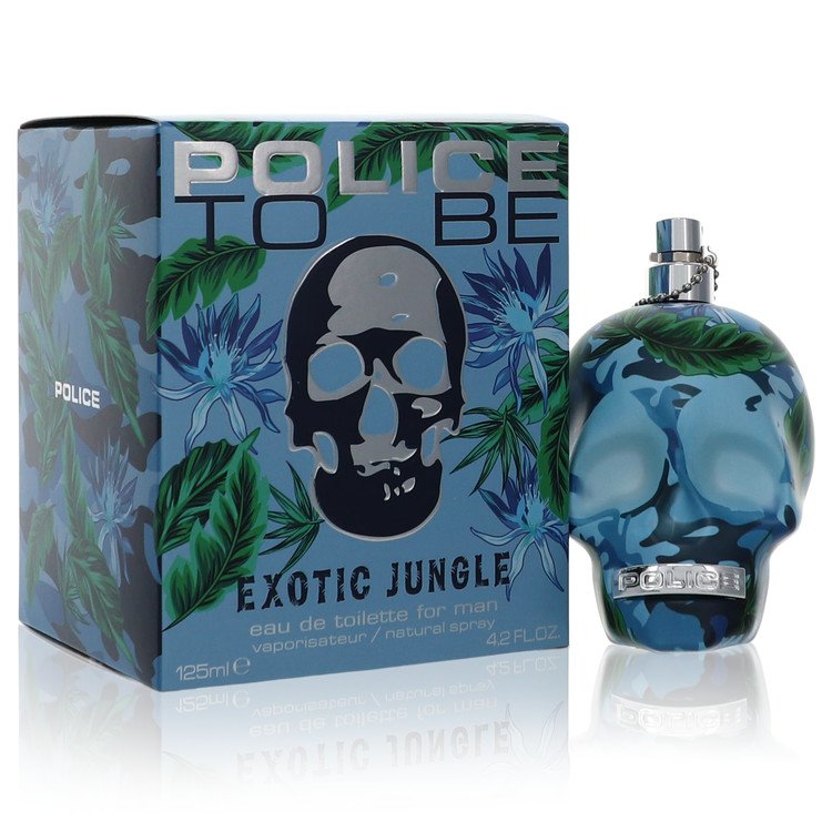 Police To Be Exotic Jungle By Police Colognes Eau De Toilette Spray 4.2 Oz For Men