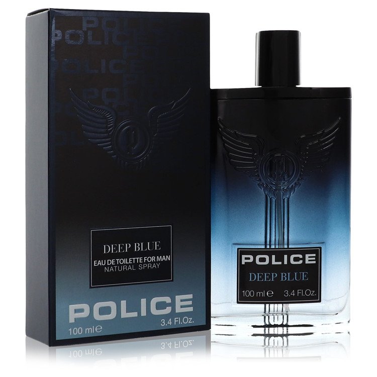 Police Deep Blue By Police Colognes Eau De Toilette Spray 3.4 Oz For Men