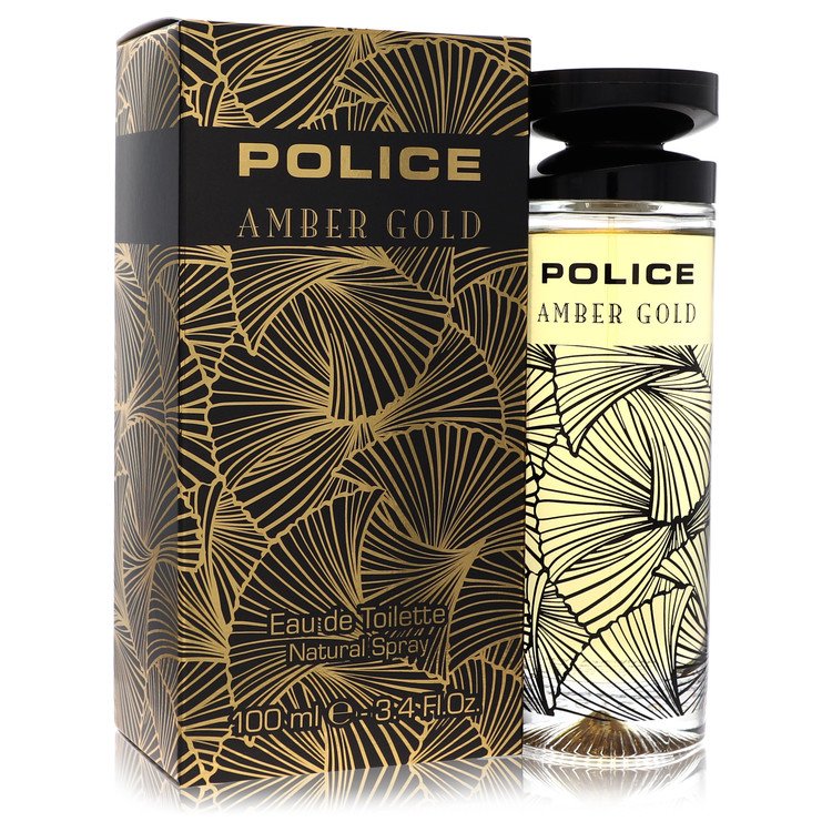 Police Amber Gold By Police Colognes Eau De Toilette Spray 3.4 Oz For Women