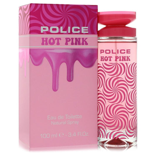 Police Hot Pink By Police Colognes Eau De Toilette Spray 3.4 Oz For Women