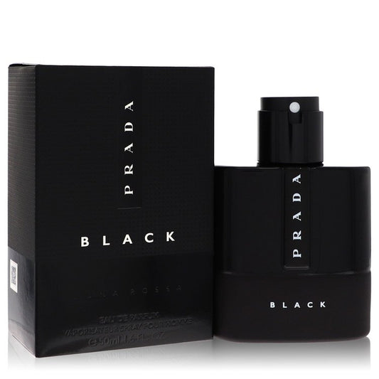 Prada Luna Rossa Black By Prada Eau De Parfum Spray 1.7 Oz For Men
