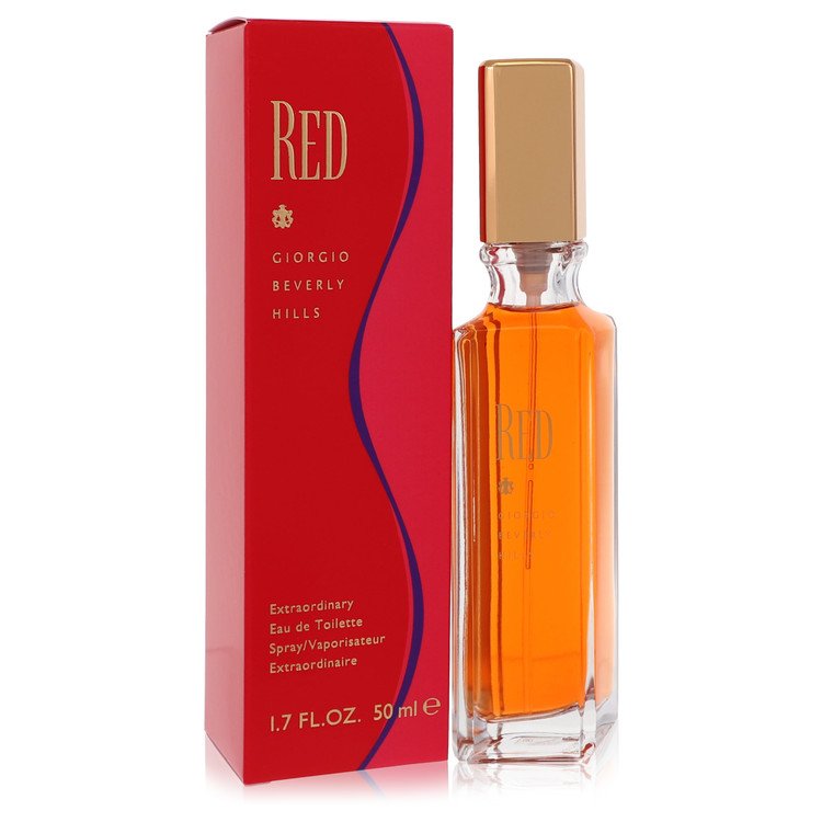 Red By Giorgio Beverly Hills Eau De Toilette Spray 1.7 Oz For Women