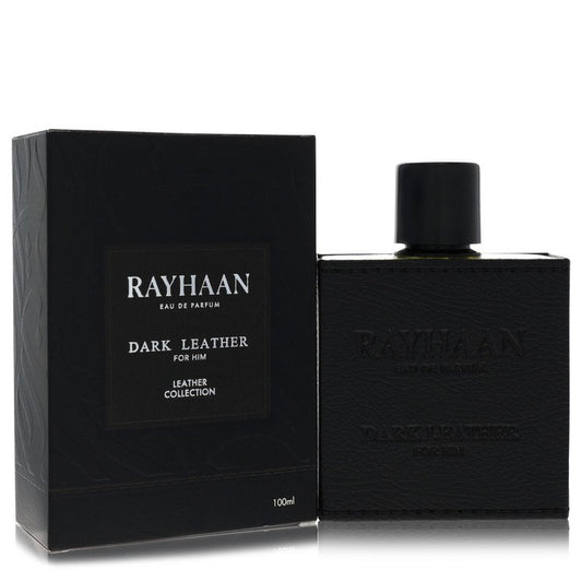Rayhaan Dark Leather By Rayhaan Eau De Parfum Spray 3.38 Oz For Men
