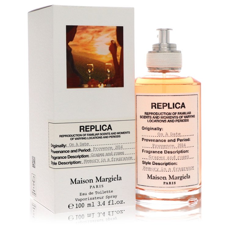 Replica On A Date By Maison Margiela Eau De Toilette Spray (Unisex) 3.4 Oz For Men