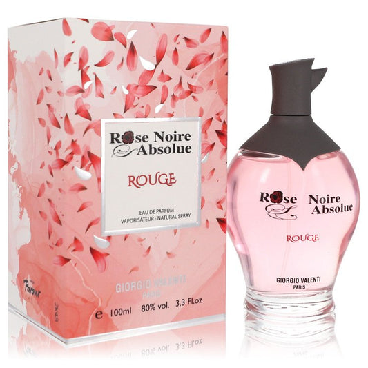 Rose Noire Absolue Rouge By Giorgio Valenti Eau De Parfum Spray 3.3 Oz For Women