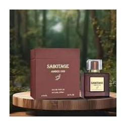 Sabotage Amber Oud By Sara Baba 3.4 Fl.Oz. EDP Spray For Men