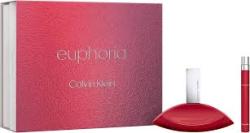 Calvin Klein My Euphoria 2 Pcs. Gift Set: 3.4Oz. EDP And 10Ml EDP For Women
