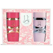 Lattafa Yara 5Th Anniversary Set : Yara 3.4 EDP + Yara Candy 3.4 EDP For Women