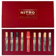 Dumont Nitro Collection 8Pc Set (8X10Ml)(Black,Green,Intense,Platinum,Red,White,Blue)Case.