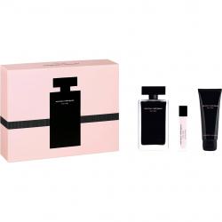 Narciso Rodriguez Gift Set 3 Pcs. : 3.3Oz EDT Spray 1.6Oz Body Lotion 0.33 Fl. Oz. EDT For Women