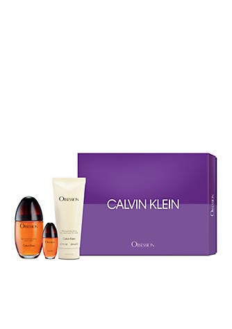Obsession Gift Set 3Pcs.(3.4 EDP Spray + 6.7Oz. Body Lotion +.0.5Oz. EDP Spray Women
