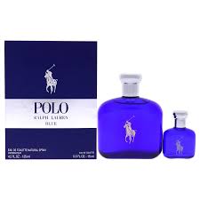 Polo Blue 2 Pcs. Gift Set: 4.2 Fl.Oz. EDT Spray And 1 Fl.Oz. EDT Spray For Men