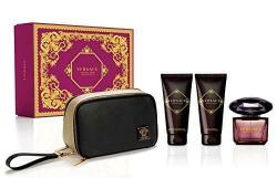 Crystal Noir 4 Pcs. Gift Set: 3.0Oz EDT Spray 3.4Oz B.L3.4Oz B.S Gbag For Women
