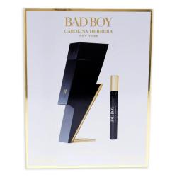 Carolina Herrera Bad Boy 2 Pcs. Gift Set: 3.4 EDT Spray / 10Ml EDT Spray For Men