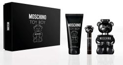 Moschino Toy Boy 3 Pcs. Gift Set By Moschino:3.4Oz EDP Spray 100Ml Perfumed Body Gel10Ml EDP For Men
