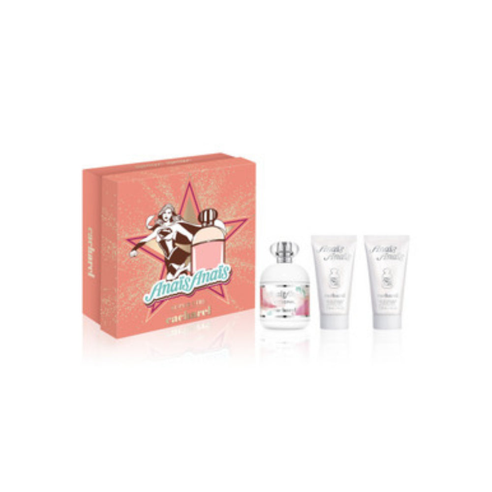 Anais Anais 3 Pcs Set: 1 Oz Eau De Parfum Spray + 2 * 1.7 Body Lotion