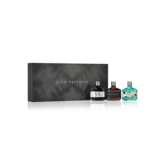 John Varvatos 3 * 15 Ml Eau De Toilette Mini Set For Men: Classic + Xx + Xx Artisan Teal