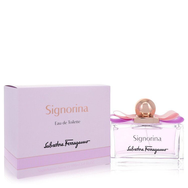 Signorina By Salvatore Ferragamo Eau De Toilette Spray 3.4 Oz For Women
