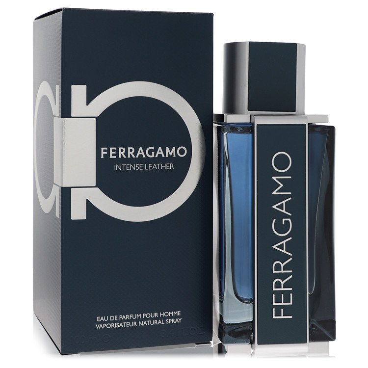 Salvatore Ferragamo Intense Leather By Salvatore Ferragamo Eau De Parfum Spray 3.4 Oz For Men
