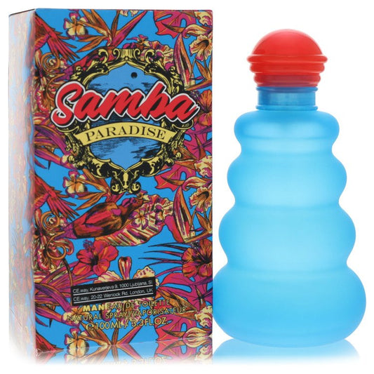 Samba Paradise By Samba Eau De Toilette Spray 3.3 Oz For Men