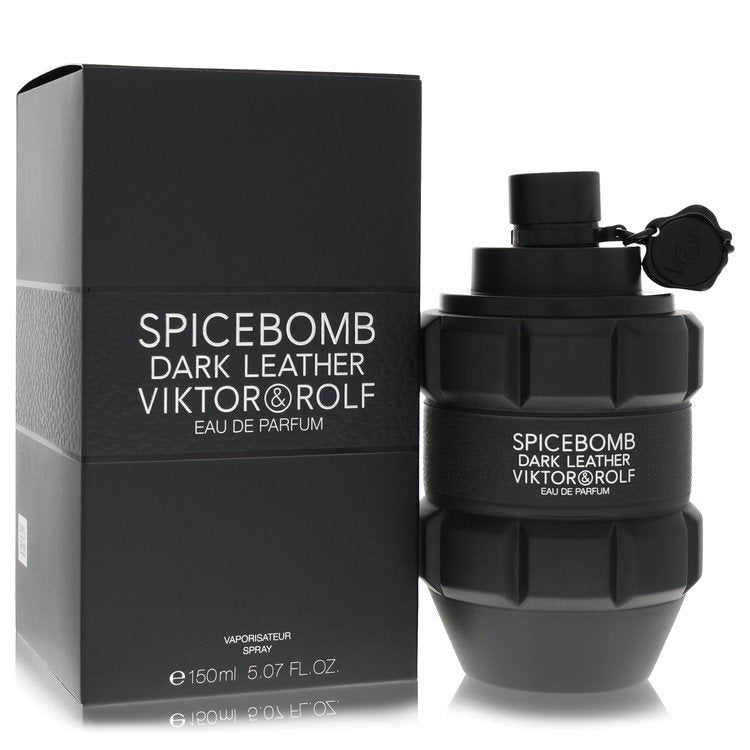 Spice Bomb Dark Leather By Viktor & Rolf Eau De Parfum Spray 5 Oz For Men