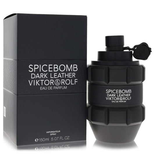 Spice Bomb Dark Leather By Viktor & Rolf Eau De Parfum Spray 5 Oz For Men