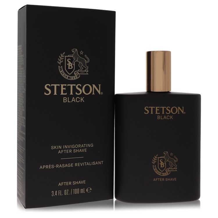 Stetson Black By Coty After Shave 3.4 Oz For Men