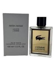 L( Homme Lacoste Tester By Lacoste 3.4 Fl.Oz. EDT Spray For Men.