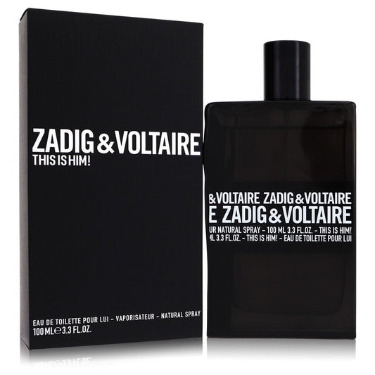 This Is Him By Zadig & Voltaire Eau De Toilette Spray 3.4 Oz For Men