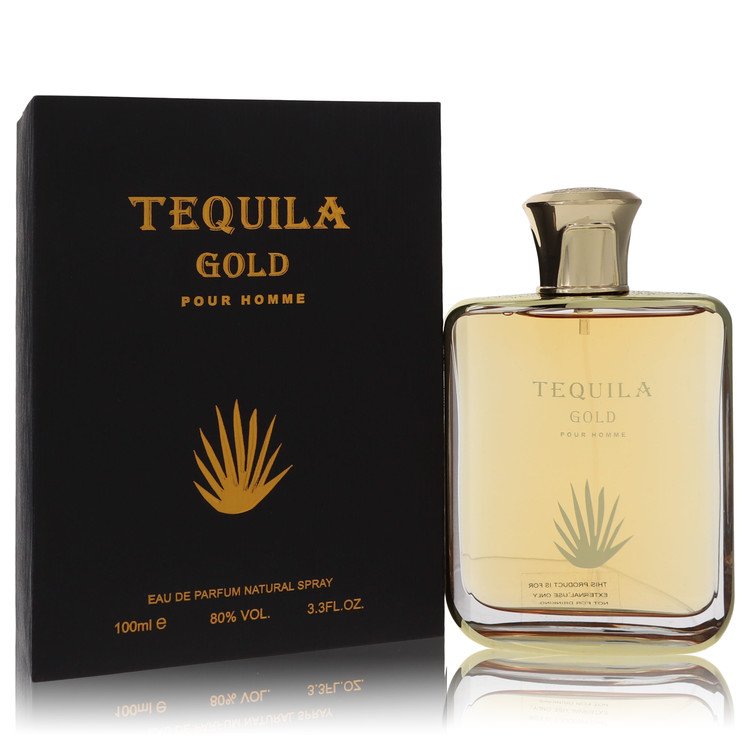 Tequila Pour Homme Gold By Tequila Perfumes Eau De Parfum Spray 3.3 Oz For Men