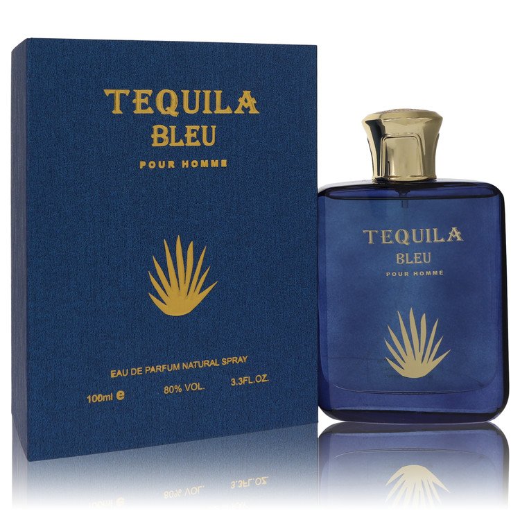 Tequila Pour Homme Bleu By Tequila Perfumes Eau De Parfum Spray 3.3 Oz For Men