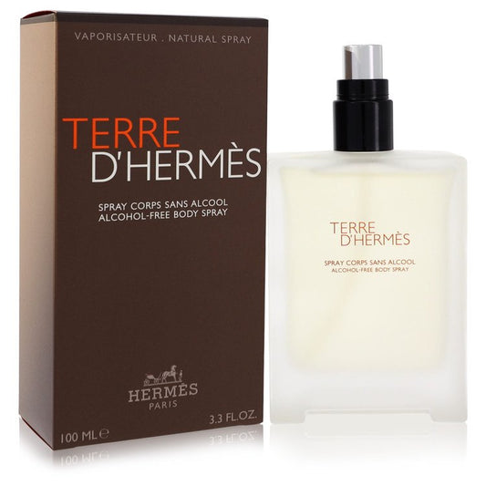 Terre D'Hermes By Hermes Body Spray (Alcohol Free) 3.3 Oz For Men