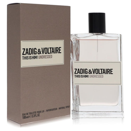 This Is Him Undressed By Zadig & Voltaire Eau De Toilette Spray 3.3 Oz For Men