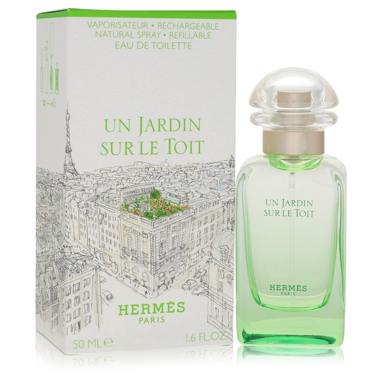 Un Jardin Sur Le Toit By Hermes Eau De Toilette Spray 1.7 Oz For Women