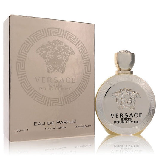 Versace Eros By Versace Eau De Parfum Spray 3.4 Oz For Women
